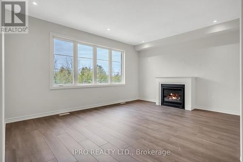 469 Hornbeck Street, Cobourg, ON - Indoor Photo Showing Living Room With Fireplace