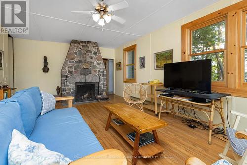 #Lot 3 -1213 Innisfree Rd, Muskoka Lakes, ON - Indoor Photo Showing Living Room With Fireplace