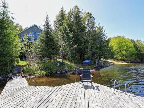 Waterfront - 991 Ch. Des Pionniers, Boileau, QC - Outdoor With Body Of Water With Deck Patio Veranda