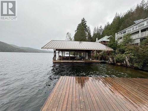 117 7101 Sakinaw Woods Drive, Pender Harbour, BC - Outdoor With Body Of Water With Deck Patio Veranda
