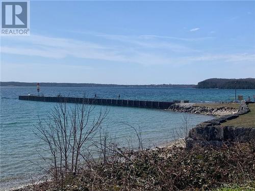 COLPOYS DOCK FOR FISHING, SWIMMING - 13 4Th Avenue, South Bruce Peninsula, ON - Outdoor With Body Of Water With View