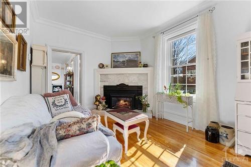 233 Catherine Street, Pembroke, ON - Indoor Photo Showing Living Room With Fireplace