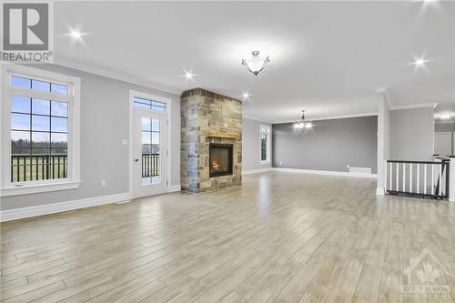 7241 Franktown Road, Richmond, ON - Indoor Photo Showing Living Room With Fireplace