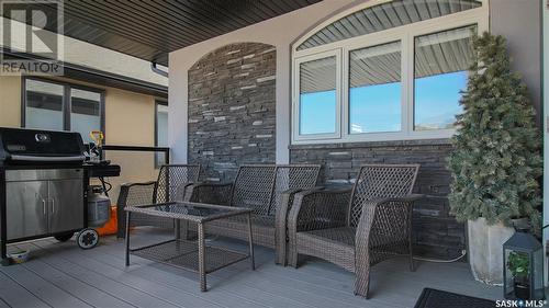 6009 Koep Avenue, Regina, SK - Outdoor With Deck Patio Veranda With Exterior