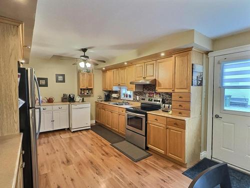 Kitchen - 17  - 17B Rue Notre-Dame E., Lorrainville, QC - Indoor Photo Showing Kitchen With Double Sink