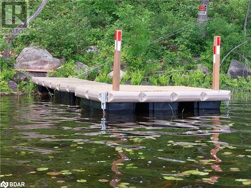 Dock installed for access - 0 Kennebec Lake, Arden, ON 