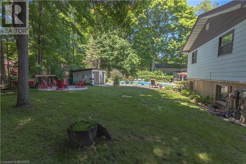 Huge fenced yard - 103 Fedy Drive, Sauble Beach North, ON - Outdoor