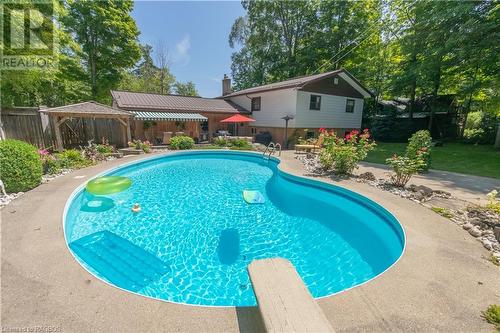 103 Fedy Drive, Sauble Beach North, ON - Outdoor With In Ground Pool With Backyard