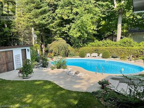 103 Fedy Drive, Sauble Beach North, ON - Outdoor With In Ground Pool