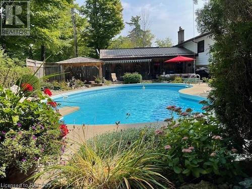 103 Fedy Drive, Sauble Beach North, ON - Outdoor With In Ground Pool With Backyard