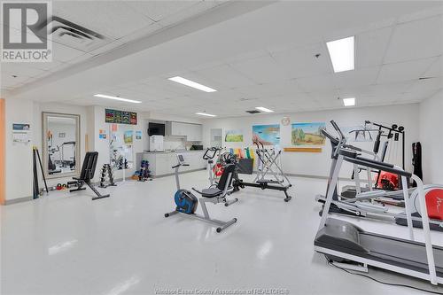 3855 Southwinds Unit# 403, Windsor, ON - Indoor Photo Showing Gym Room