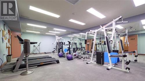 FITNESS ROOM - 2555 3Rd Avenue W Unit# 501, Owen Sound, ON - Indoor Photo Showing Gym Room