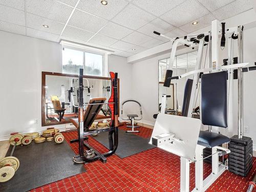 Exercise room - 830 Rue Alfred-Laliberté, Mont-Saint-Hilaire, QC - Indoor Photo Showing Gym Room