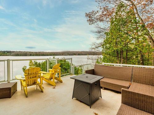 Terrasse - 315 Ch. Narrows, Stanstead - Canton, QC - Outdoor With View