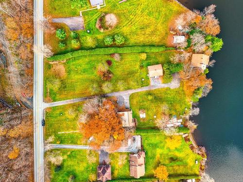 Aerial photo - 315 Ch. Narrows, Stanstead - Canton, QC - Outdoor With Body Of Water