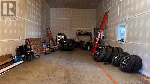 1047 Route 108, Drummond, NB - Indoor Photo Showing Garage