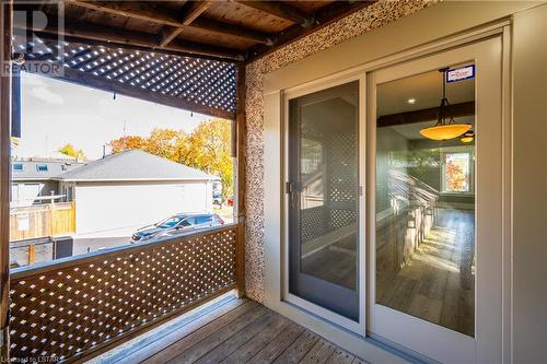 112 Berkley Road, Cambridge, ON - Outdoor With Deck Patio Veranda With Exterior