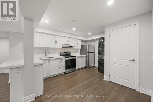 #Bsmt -27 Learmont Ave, Caledon, ON - Indoor Photo Showing Kitchen