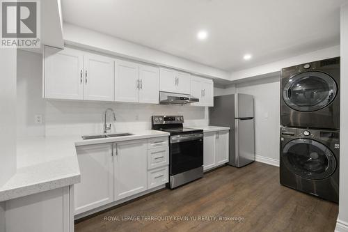 #Bsmt -27 Learmont Ave, Caledon, ON - Indoor Photo Showing Laundry Room