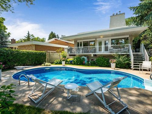 Pool - 5260 Av. Des Sapins, Montréal (Rosemont/La Petite-Patrie), QC - Outdoor With In Ground Pool With Deck Patio Veranda With Backyard