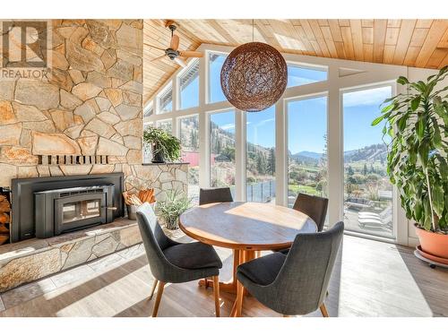 21815 Garnet Valley Road, Summerland, BC - Indoor Photo Showing Other Room With Fireplace