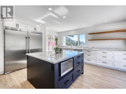 21815 Garnet Valley Road, Summerland, BC - Indoor Photo Showing Kitchen With Upgraded Kitchen