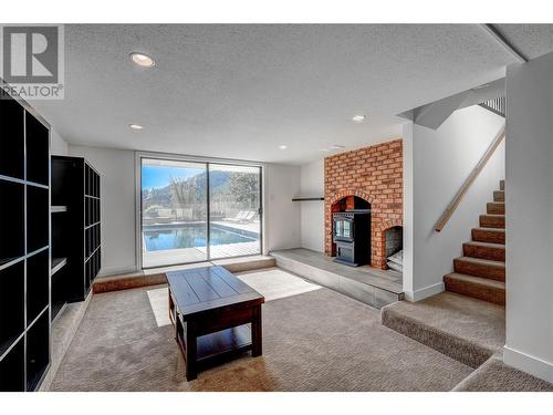 21815 Garnet Valley Road, Summerland, BC - Indoor With Fireplace