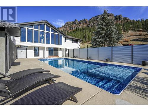 21815 Garnet Valley Road, Summerland, BC - Outdoor With In Ground Pool