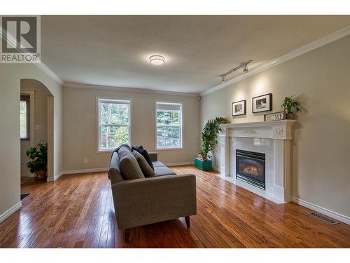 2836 Marine Drive, Blind Bay, BC - Indoor Photo Showing Living Room With Fireplace