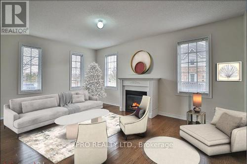 12419 Kennedy Road, Caledon, ON - Indoor Photo Showing Living Room With Fireplace