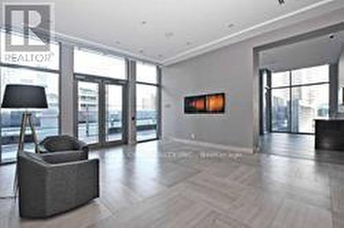 2207 - 50 Charles Street E, Toronto, ON - Indoor Photo Showing Living Room With Fireplace