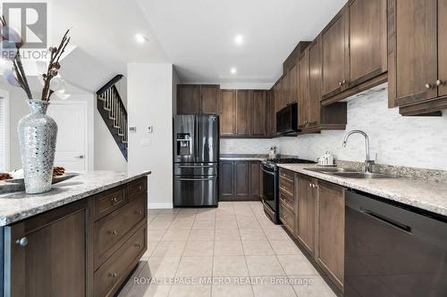 37 - 30 Times Square Boulevard, Hamilton, ON - Indoor Photo Showing Kitchen With Double Sink With Upgraded Kitchen