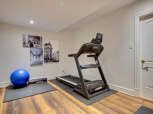 Exercise room - 30 Ch. Des Huards, Saint-Sauveur, QC - Indoor Photo Showing Gym Room