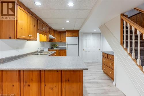 79 Water Street, St. Jacobs, ON - Indoor Photo Showing Kitchen With Double Sink