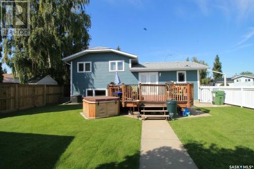 2496 Hamelin Street, North Battleford, SK - Outdoor With Deck Patio Veranda With Backyard