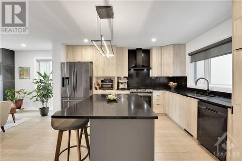 257 Garneau Street, Ottawa, ON - Indoor Photo Showing Kitchen With Stainless Steel Kitchen With Upgraded Kitchen