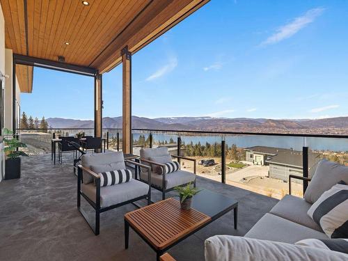 2890 Outlook Way, Naramata, BC - Outdoor With Body Of Water With Deck Patio Veranda With View With Exterior