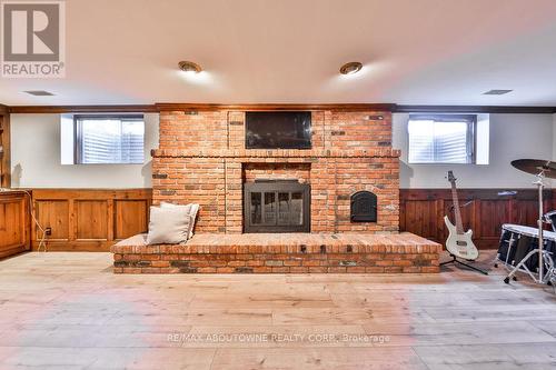 4511 Tremineer Ave, Burlington, ON - Indoor With Fireplace