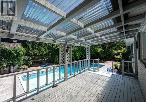 463 Drummond Road, Oakville, ON - Outdoor With In Ground Pool