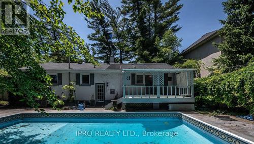 463 Drummond Rd, Oakville, ON - Outdoor With In Ground Pool With Deck Patio Veranda