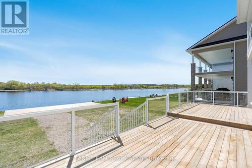5-9 Dock Lane, Tay, ON - Outdoor With Body Of Water With Deck Patio Veranda With View