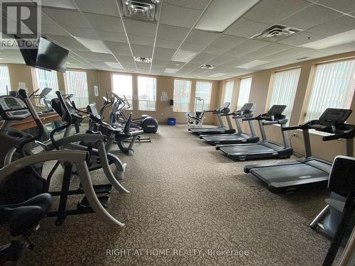 1911 - 4889 Kimbermount Avenue, Mississauga, ON - Indoor Photo Showing Gym Room