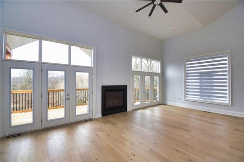 1282 Scenic Drive, Ancaster, ON - Indoor With Fireplace