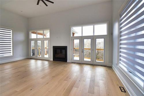 1282 Scenic Drive, Ancaster, ON - Indoor Photo Showing Other Room With Fireplace