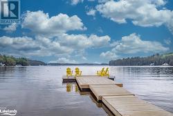 Dock view at beach - 