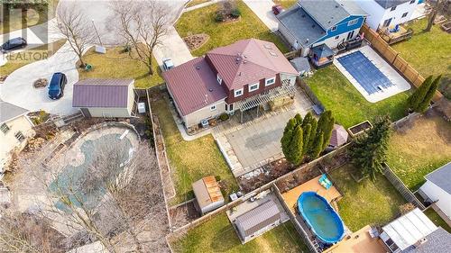 38 Crest Court, Cambridge, ON - Outdoor With Above Ground Pool With View