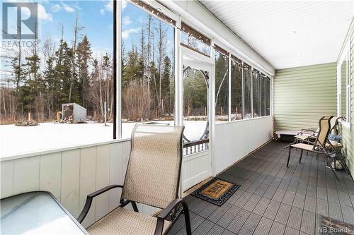 380 O'Leary Road, Beaver Dam, NB - Outdoor With Deck Patio Veranda With Exterior