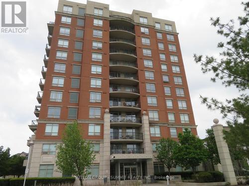 1001 - 2325 Central Park Drive, Oakville, ON - Outdoor With Balcony With Facade