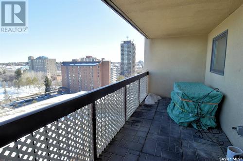 1301 430 5Th Avenue N, Saskatoon, SK - Outdoor With Balcony With Exterior