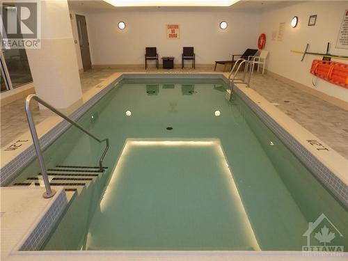 exercise and relax - 238 Besserer Street Unit#905, Ottawa, ON - Indoor Photo Showing Other Room With In Ground Pool